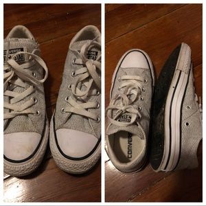 Light grey converse